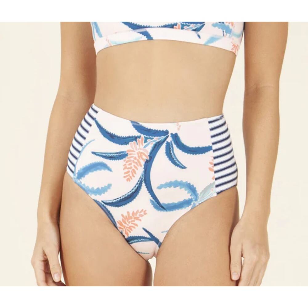 NWT Carve Designs Palisades Swim Bottom Aloe Floral Size XS